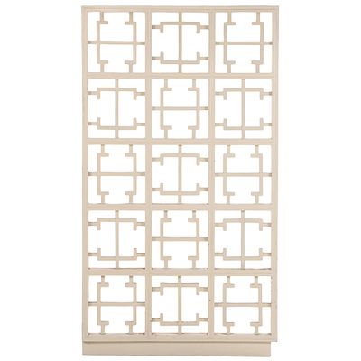 PAINTED WOOD ROOM DIVIDER C 1950 IN THE MANNER OF JAMES MONT. Painted wood room divider C 1950 