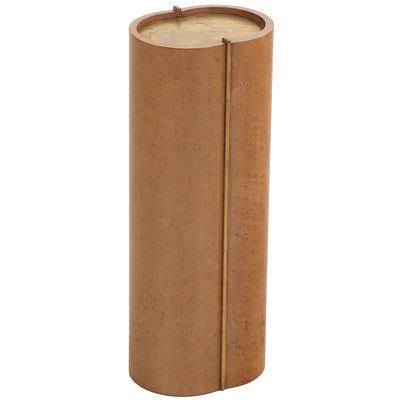 BIRDSEYE MAPLE AND BRASS DRINKS TABLE FROM A GUCCI BOUTIQUE IN ITALY. Birdseye maple and brass 