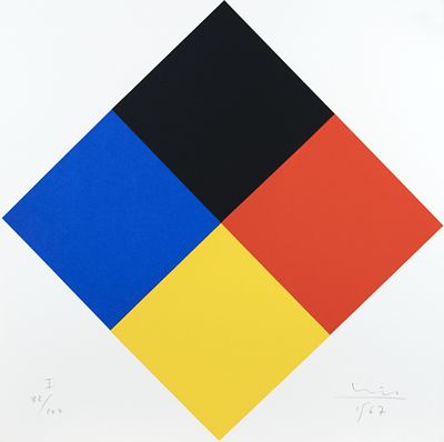 Bill, Max: aus: 7 Scarious portfolio. Max Bill 
1908 Winterthur - 1994 Berlin 
Schweizer 