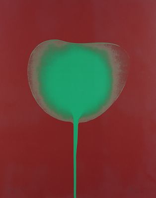 Piene, Otto: Königin der Heuschrecken. Otto Piene 
1928 Laasphe - 2014 Berlin 
Studierte von 