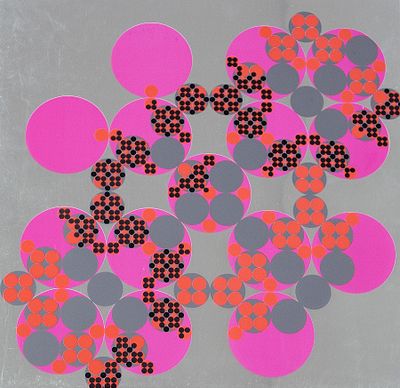 Gerstner, Karl: Ausschnitt aus dem Weltall vergrößert. Karl Gerstner 
1930 - 2017 
Ausschnitt 