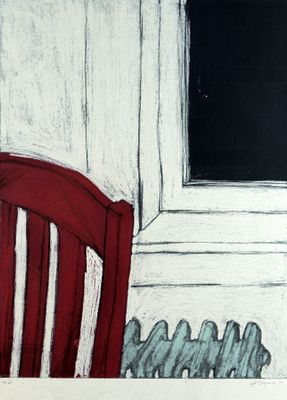 Segal, George: Ohne Titel. George Segal 1924 - 2000 Ohne Titel Serigrafie auf Papier, 1970; H 