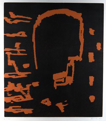 Foerg, Guenther: Canto. Guenther Foerg 1952 Fuessen - 2013 Freiburg im Breisgau Canto Siebdruck 