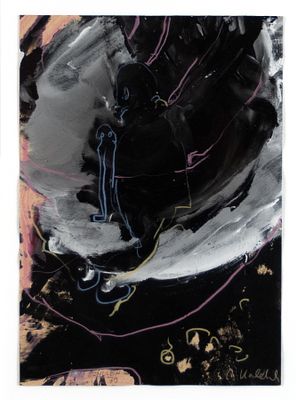 Kaletsch, Clemens: Idyllen III. Clemens Kaletsch 1957 Idyllen III Mischtechnik auf Papier, 1979; 