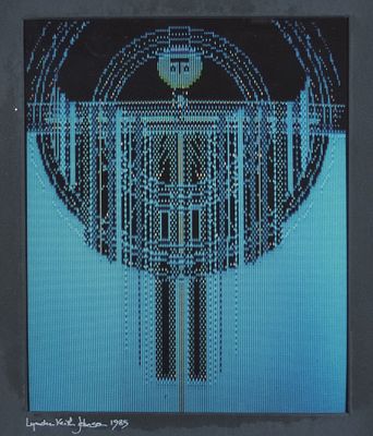 Johnson, Lynden Keith: Angel Totem. Lynden Keith Johnson Angel Totem Fotografie, 1985; H 240 mm 