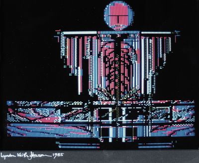 Johnson, Lynden Keith: Ascending Totem. Lynden Keith Johnson Ascending Totem Fotografie auf 