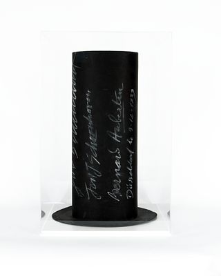 Aubertin, Bernard: Zero-Zylinder. Bernard Aubertin 
1934 Fontenay-aux-Roses bei Paris - 2015 