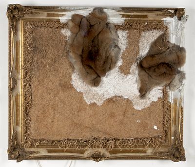 Weseler, G&uuml;nter: Atemgem&auml;lde. G&uuml;nter Weseler 
1930 Allenstein - 2020 D&uuml;sseldorf 
Atemgem&auml;lde 