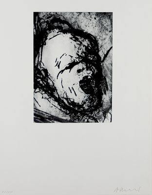 Rainer, Arnulf: Gesichter mit Goya. Arnulf Rainer 
1929 Baden bei Wien 
Gesichter mit Goya 