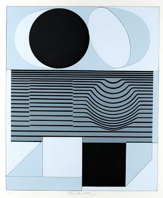 Vasarely, Victor: Ondho. Victor Vasarely 
1906 Pecs - 1997 Annet-sur-Marne 
Besuch der 