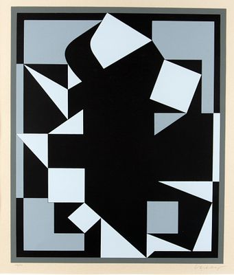 Vasarely, Victor: Kassak. Victor Vasarely 
1906 Pecs - 1997 Annet-sur-Marne 
Besuch der 