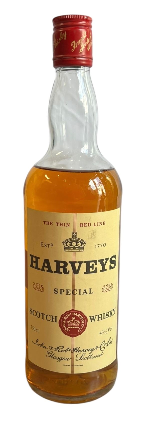 וויסקי סקוטי - HARVEYS - אידוי קל