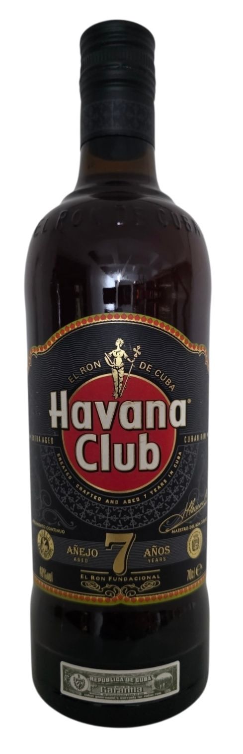 רום הוואנה קלאב - אנייחו 7 שנים - קובה - מצב טוב מאוד 
Havana Club - Anejo 7 year old Rum