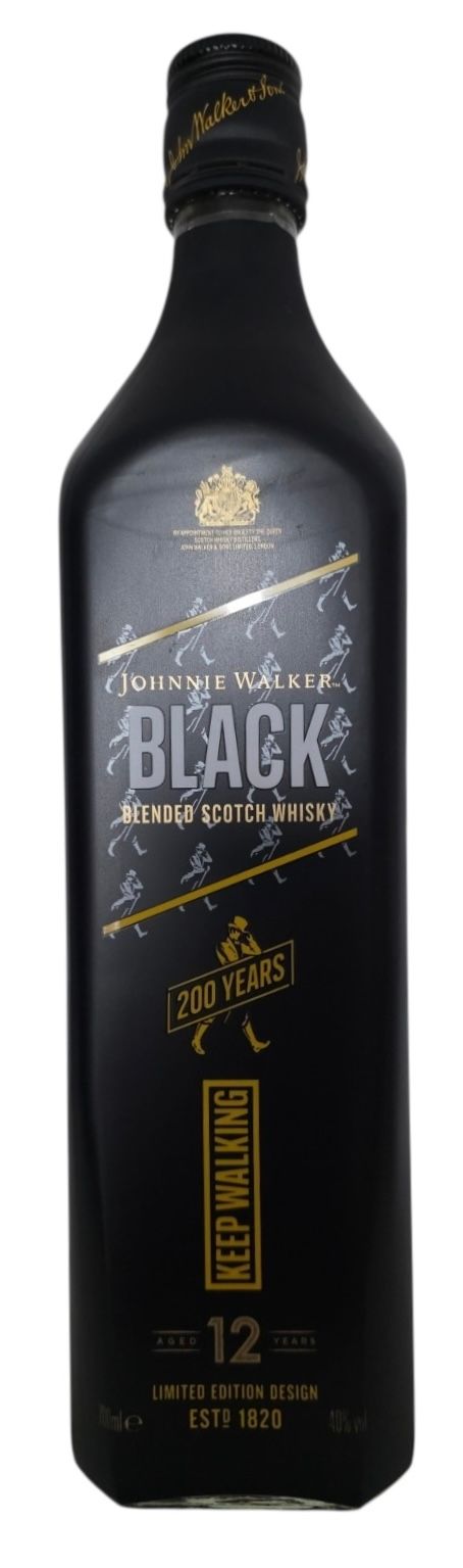 מהדורה מוגבלת ומבוקשת!!! ג'וני ווקר - בלאק לייבל 200 שנים - מצב טוב מאוד 
מהודרת יומודלת 200 