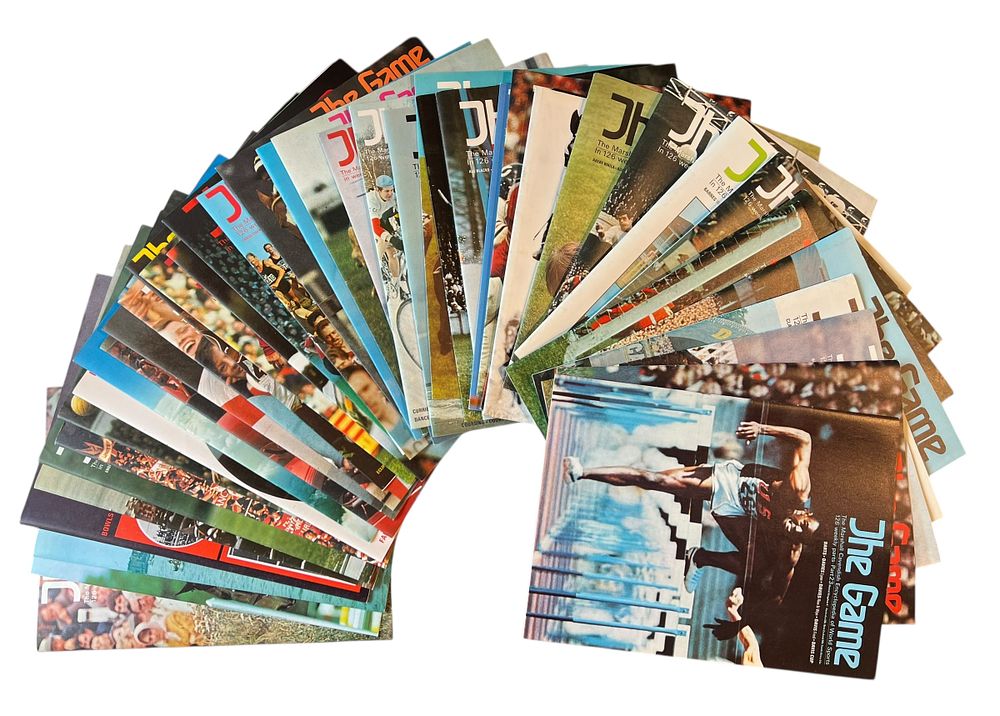 האנציקלופדיה של מרשל קוונדיש לספורט עולמי - מגזין 
לוט 42 כריכות בלבד. 
המגזין מכיל מאמרים 