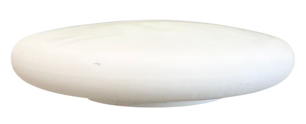 גוף תאורה מזכוכית חלבית עבה ומסיבית 
קוטר 40 סמ