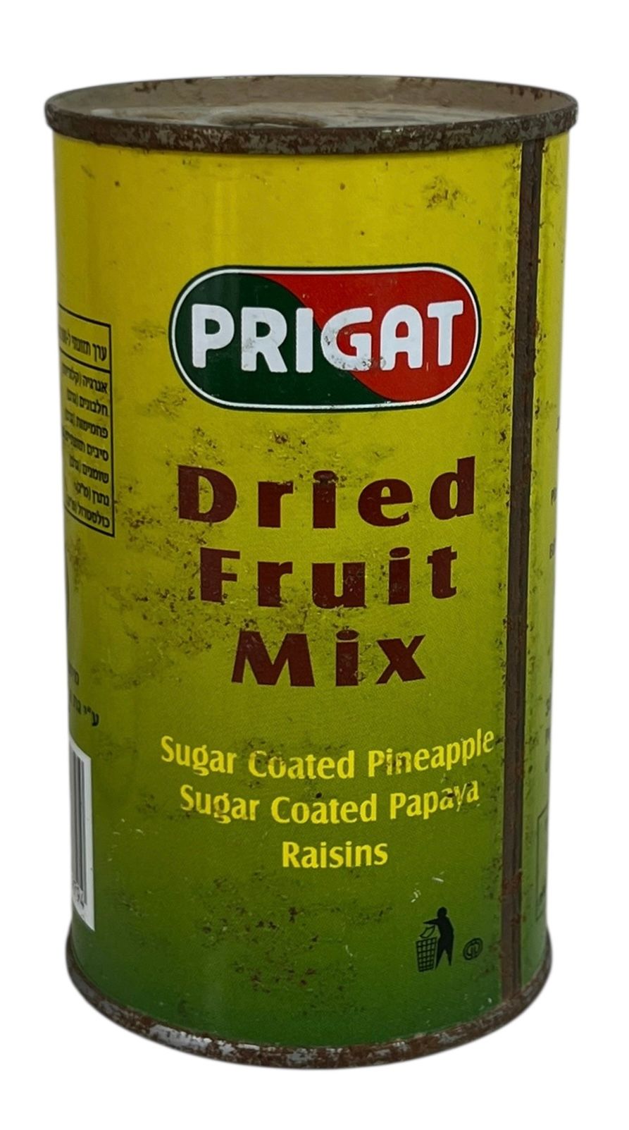 פריגת - צה"ל - תערובת פירות מיובשים - PRIGAT -DRIED FRUIT MIX 
אננס מסוכר, פפאיה מסוכרת 