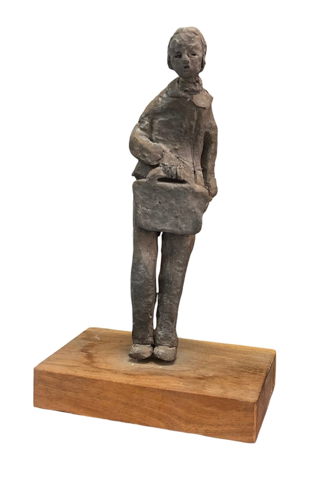 Temima gezari - תמימה גזארי - פסלון חימר 
תמימה גזארי אמנית אמריקאית יהודיה 1905-2009 
פסלון 