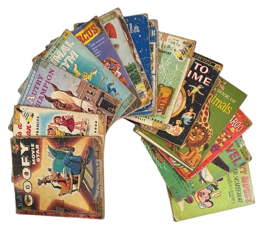 ספרות ילדים - לוט 15 ספרים 
אנגלית. 
צבעוני. 
הוצאות שונות - Simon and Schuster - New -York 