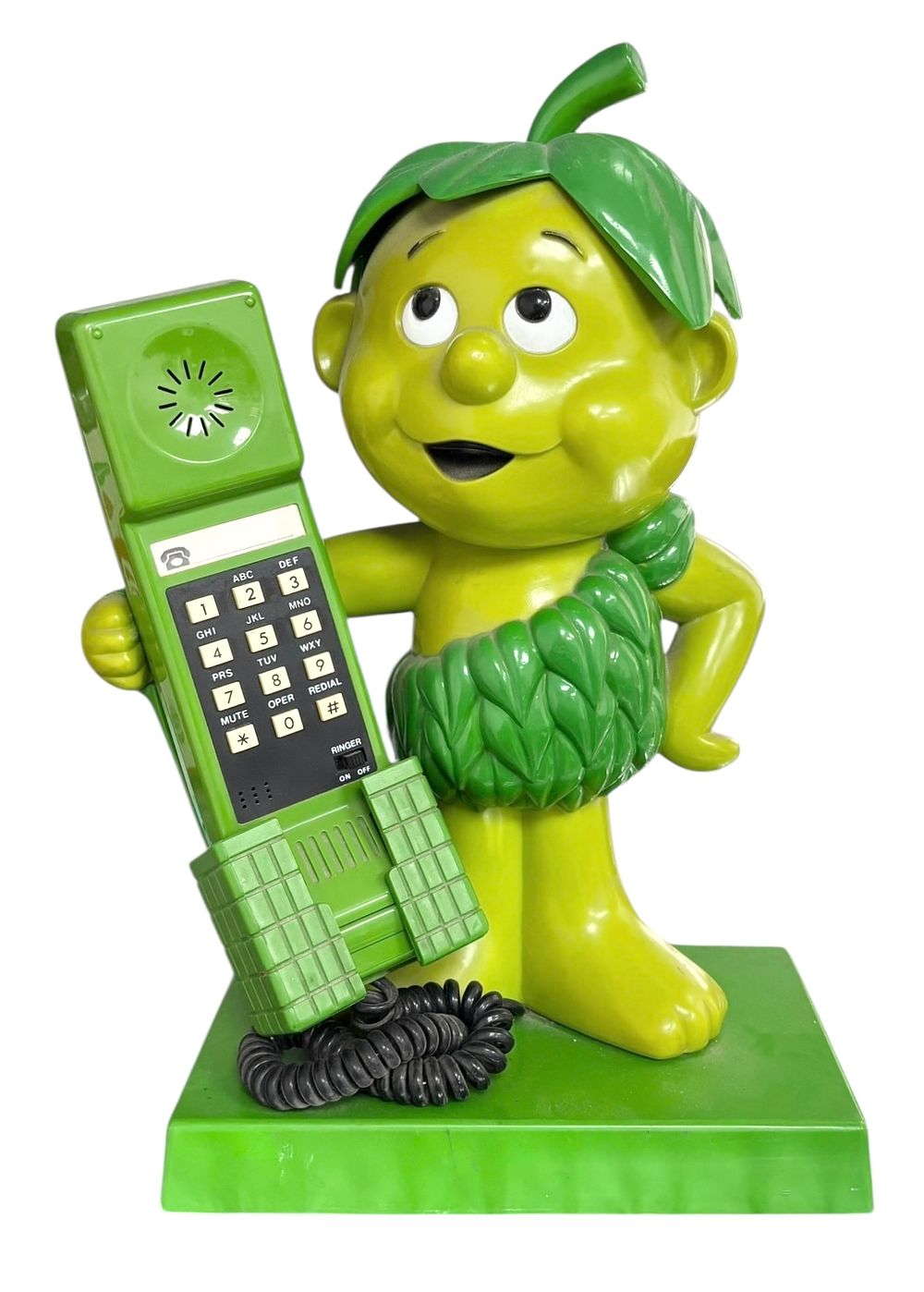 טלפון שולחני וינטג' - Little Green Sprout Jolly Green Giant 
תוצרת Pillsbary - הונג קונג. 