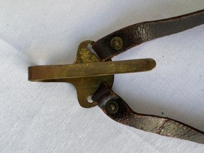 Indian Wars Era Sword Hanger. Good condition showing honest wear but complete bearing numerical 