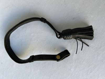 Civil War to Indian War Leather Sword Knot. Excellent condition for the age, hard to find any better.