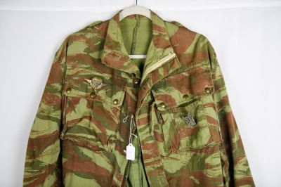 French Foreign Legion Combat Paratroopers Tunic. Scarce French Foreign Legion Para Tunic in 