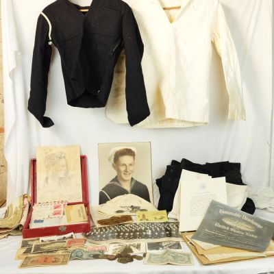 Explore the Extraordinary WWII US Navy Seaman Uniform Collection