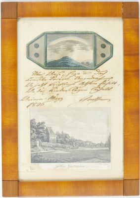 Johann Wolfgang von Goethe 1749 Frankfurt am Main - 1832 Weimar - Sogenanntes Denk- und 