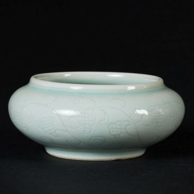 Tuschgef&auml;&szlig; mit Qingbai Glasur, China, Qing-Dynastie, 19. Jahrhundert. Tuschgef&auml;&szlig; mit Qingbai 