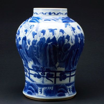 Balustervase / Weinkrug, China, Qing Dynastie, um 1900. Balustervase / Weinkrug China, Qing 