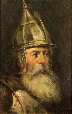 Alexander Victor Moravov 1878 Velikaya Motovilovka - 1951 Moskau - Bildnis eines 