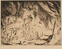 Hans Meid 
1883 Pforzheim - 1957 Ludwigsburg Konvolut - Liebespaar - Radierung/Papier. 15,8 x Image - 3
