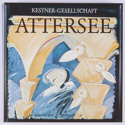 Christian Ludwig Attersee 1940 Bratislava - "Attersee - Kestner-Gesellschaft" - (1985) 