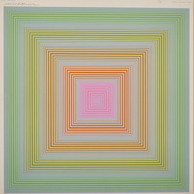 Richard Anuszkiewicz 1930 Erie (Pennsylvania) - 2020 Englewood - Untitled (from Domberger 