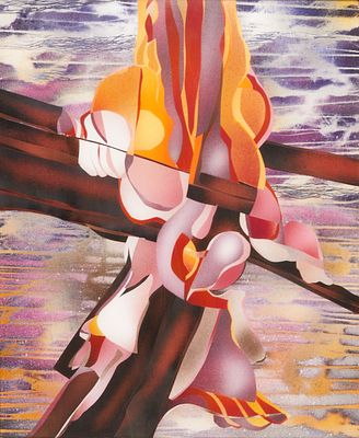 Alexej Iljitsch Baschlakow 1936 Slaboda/Orel - 1980 Hanover - Abstract Composition - (1977) 