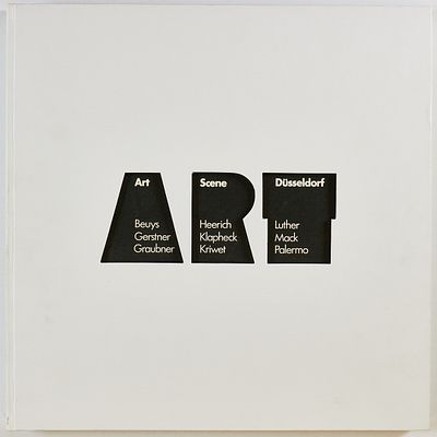 Joseph Beuys 1921 Krefeld - 1986 Düsseldorf - From "Düsseldorf Art Scene" - Book with bound 