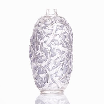 Vase Ronces - René Lalique, Wingen-sur-Moder circa 1925. Vase Ronces - René Lalique René 