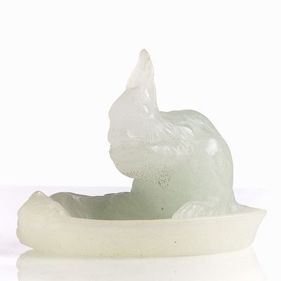 Bowl with Squirrels - Henri Bergé. Amalric Walter, Nancy 1920s. Bowl with Squirrel - Henri 