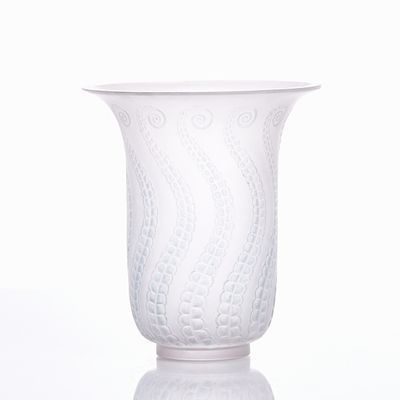 Meduse Vase - René Lalique, Wingen-sur-Moder before 1925. Meduse Vase - René Lalique René 