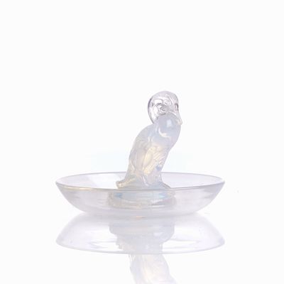 Duck Ring Dish - René Lalique, Wingen-sur-Moder circa 1925. Duck Ring Dish - René Lalique René 