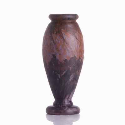 Vase. Daum Fréres & Cie, Verreries de Nancy 1920-1925. Vase Daum Fréres &amp; Cie, Verreries de 