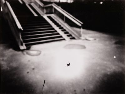 Thomas Bachler 1961 Detmold - Staircase - Silver gelatin print/paper. 17.3 x 23 cm (sheet size) 