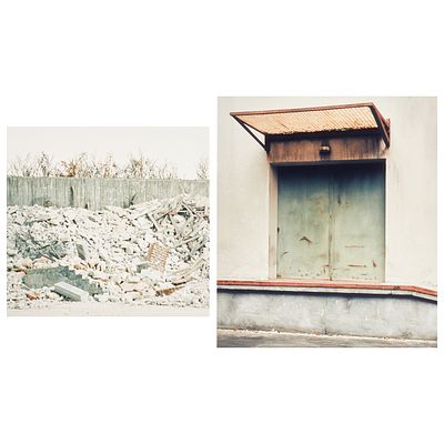 Oliver Boberg 1965 Herten - "Loading Ramp" - (1999) C-Print/Kodak photographic paper. 12/25. 50 