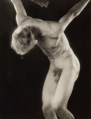 Demeter Balla 1931 Szentes (Hungary) - 2017 Budapest - Male Nude - B/W print/photographic 