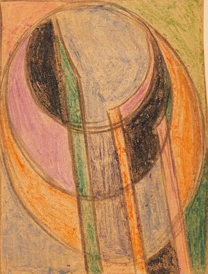 Anna Be&ouml;thy-Steiner 1902 Nagyv&aacute;rad, Austria-Hungary - 1985 Paris - Composition - Color 
