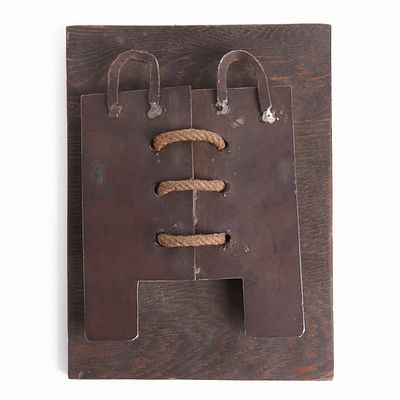 Hans-J&uuml;rgen Breuste Hanover 1933 - 2012 Hanover - "Rust Gate with Gap as an Escape Route for 