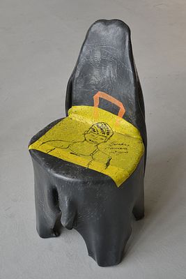 Africa Chair for the Africa Hall at Expo 2000 in Hanover, B&auml;r⩷, Bad Wimpfen/Berlin, 1999/2000. Af 