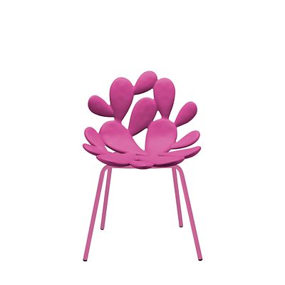 2 Chairs Filicudi Fuxia - Marcantonio Malerba, Qeeboo. 2 Chairs Filicudi Fuxia - Marcantonio 