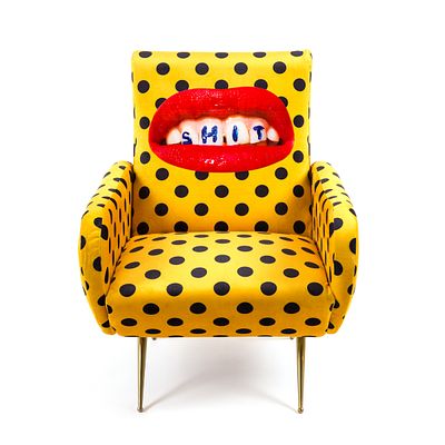 Armchair Shit - Toiletpaper Home, Seletti. Armchair Shit - Toiletpaper Home Seletti, Cicognara. 